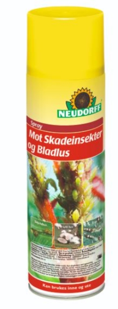 BLADLUSSPRAY MOT SKADEINSEKTER