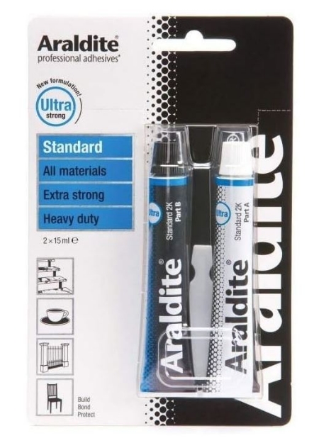 ARALDITELIM BLÅ EXTRA STERK