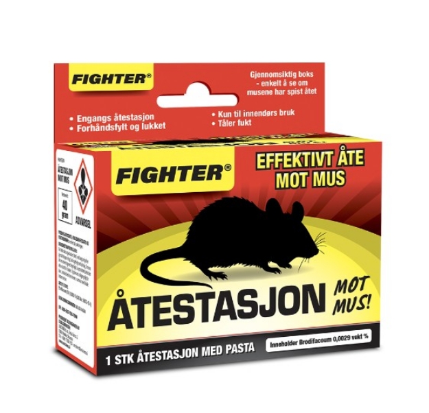 MUS & ROTTEPRODUKTER SJOKKSELG