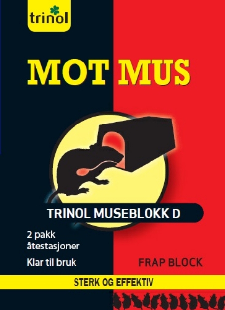 ÅTESTASJON TRINOL MUSEBLOKK D