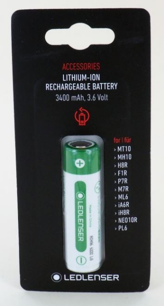 LED LENSER LI-ON BATTERI OPPL.