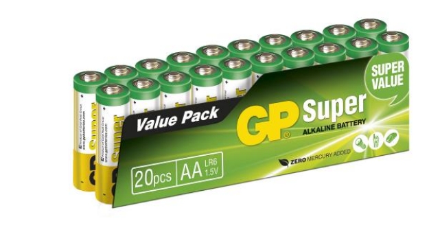 BATTERI GP SUPER ALKALINE