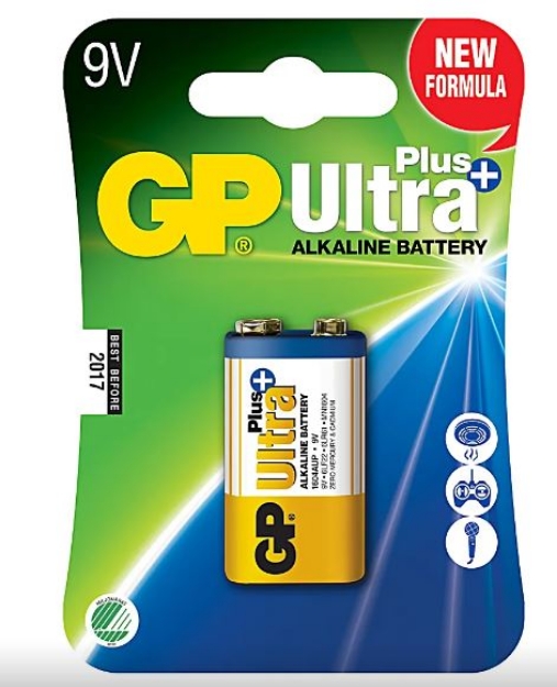 BATTERI GP ULTRA PLUS ALKALISK