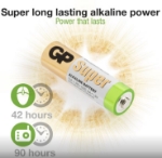 BATTERI GP SUPER ALKALISK NY