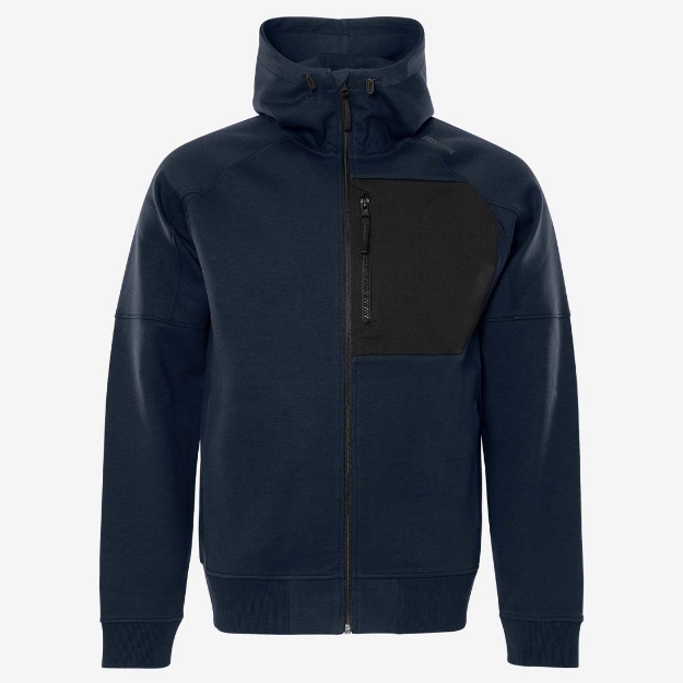 COLLEGEJAKKE M/HETTE