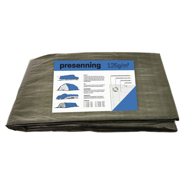 PRESENNING GRØNN 3X4M