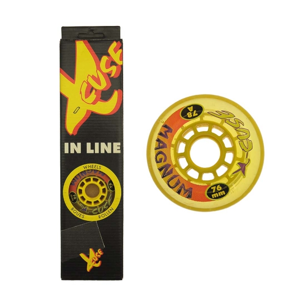 HJUL INLINE X-CUSE 76MM 