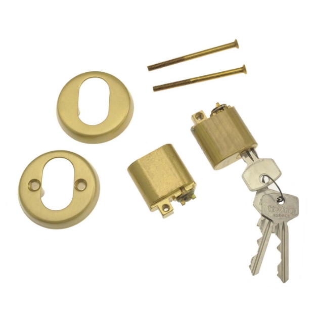 SYLINDERSETT TV MESS M DOBBEL