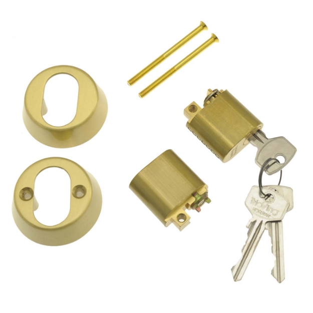 SYLINDERSETT TV MESS M DOBBEL