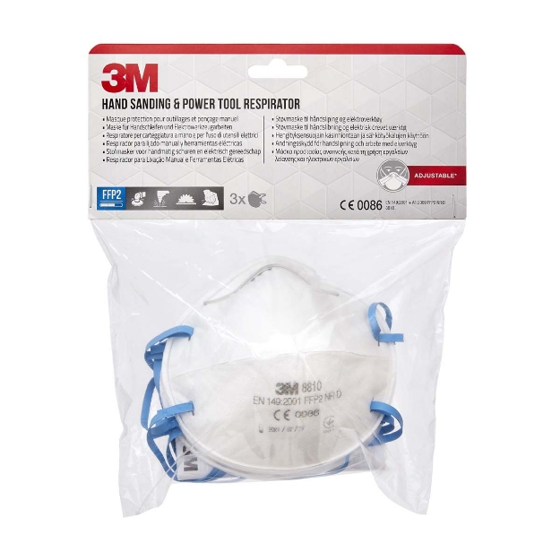 3M STØVMASKE 8810 3PK