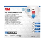 STØVMASKE 3M M/VENTIL FINSTØV