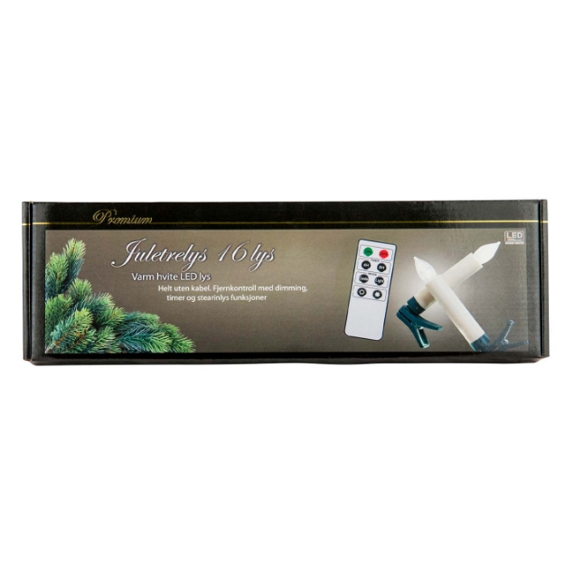 JULETRELYS 16 TRÅDLØS