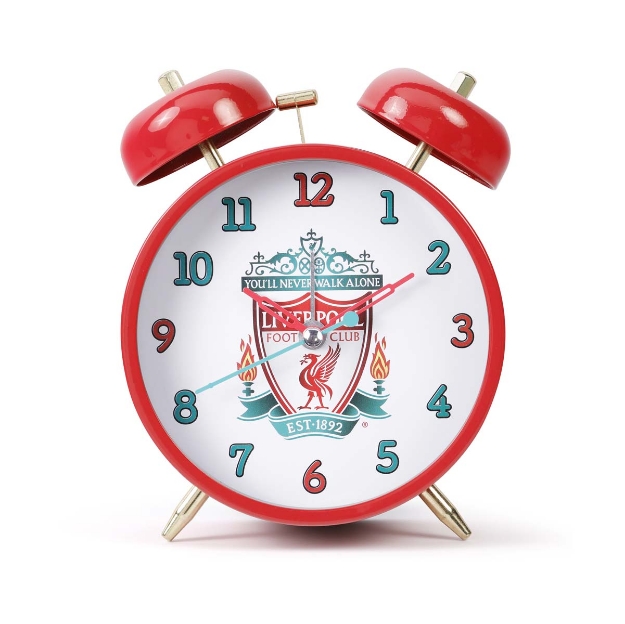 LIVERPOOL FC TWIN BELL ALARM CLOCK