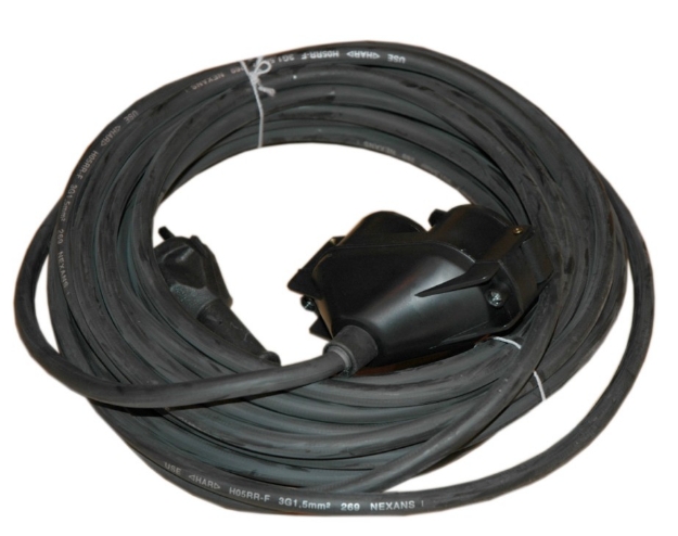 SKJØTELEDNING SORT 2-VEIS