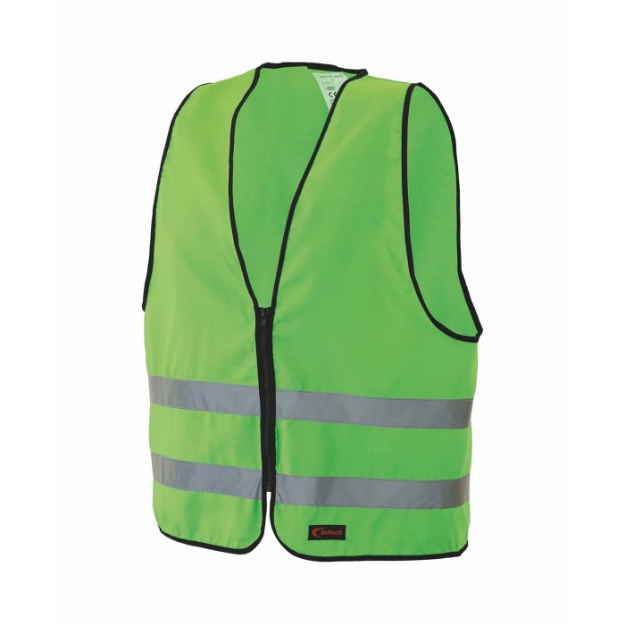 REFLEKSVEST 407 FLUORGRØNN