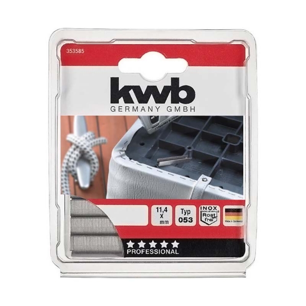 STIFTER KWB RUSTFRI 8MM