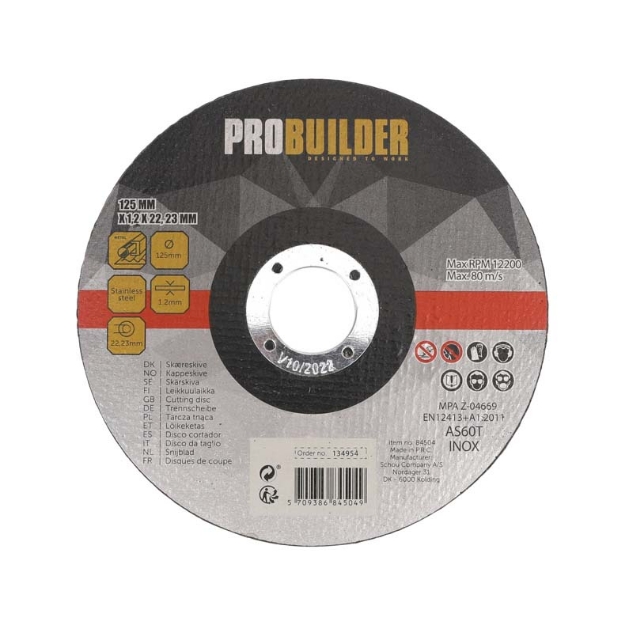 KAPPESKIVE STÅL PROBUILDER