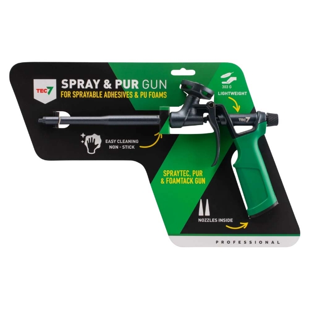 BYGGSKUMPISTOL SPRAY & PUR GUN TEC7